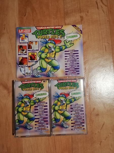 Teenage Mutant Hero Turtles Power Hits 2 Doppel MC 9548-30530-4 XB Wea